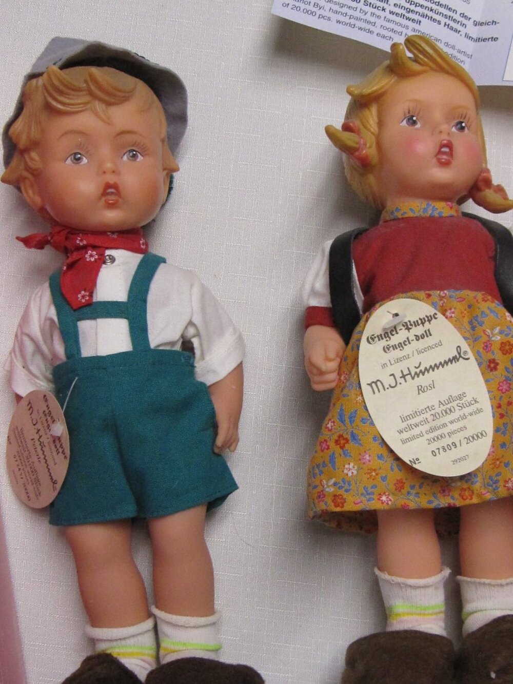 M.I. Hummel Engel Puppe Doll - SET